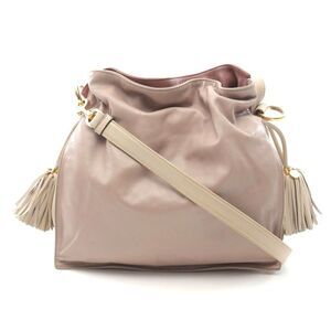 Loewe Flamenco Leather Shoulder Bag
